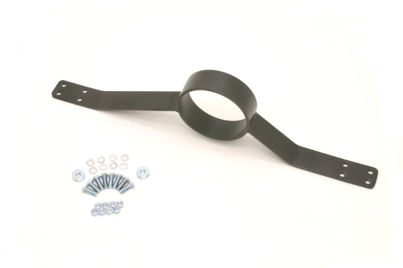 BMR 79-03 Fox Mustang Driveshaft Safety Loop - Black Hammertone BMR Suspension