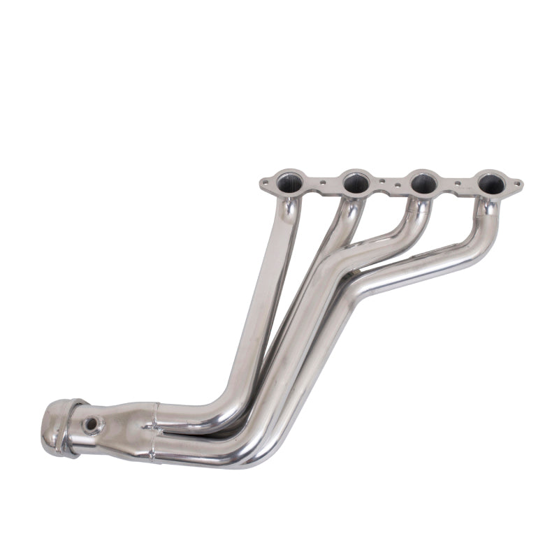 BBK 10-15 Camaro LS3 L99 Long Tube Exhaust Headers With Converters - 1-3/4 Silver Ceramic