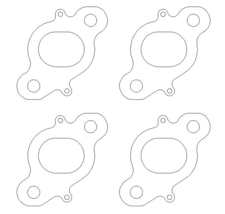Cometic Nissan CA18 DET .030 inch DOHC Exhaust Gasket (4 pcs per Kit)