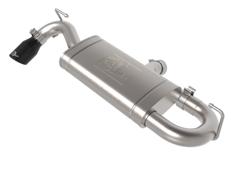 aFe Ford Bronco Sport 21-22 L3-1.5L (t)/L4-2.0L (t) Vulcan Axle-Back Exhaust System- Black Tips