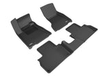 3D MAXpider 17-18 Maserati Levante Kagu Floor Mat- Black R1 R2
