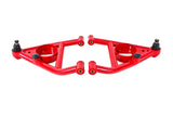 BMR 67-69 F-Body A-arms Lower, DOM Non-adjustable Polyurethane Bushings Front Bump Stops Red BMR Suspension