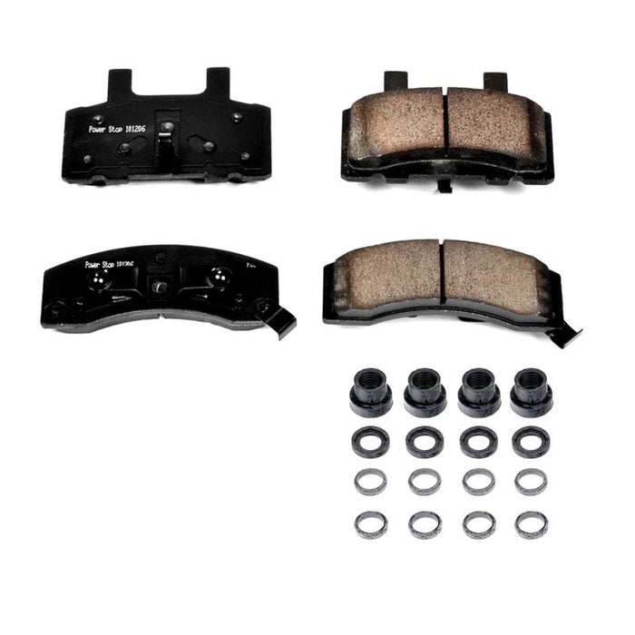 Power Stop 94-99 Chevrolet C1500 Suburban Front Z17 Evolution Ceramic Brake Pads w/Hardware