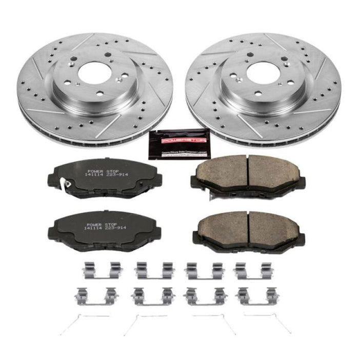 Power Stop 12-16 Honda CR-V Front Z23 Evolution Sport Brake Kit