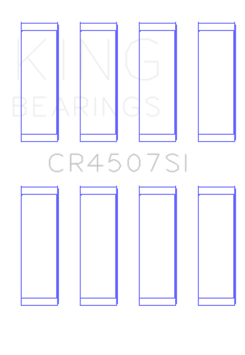 King Mazda MZR 2.3L 16v / Ford Duratec 2.3L 16v (Size +.75) Connecting Rod Bearing Set (Set of 4)