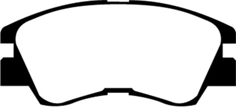EBC 88-91 Mitsubishi Montero 2.6 Greenstuff Front Brake Pads