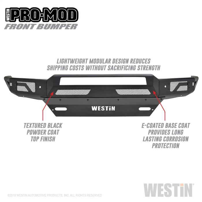 Westin 16-19 Chevy/GMC  Silverado/Sierra 1500 Pro-Mod Front Bumper