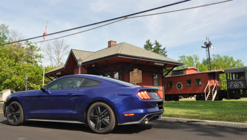 Corsa 2015-2017 Ford Mustang EcoBoost 2.3T Sport 3in Cat-Back Dual Rear Exit Polished Tips