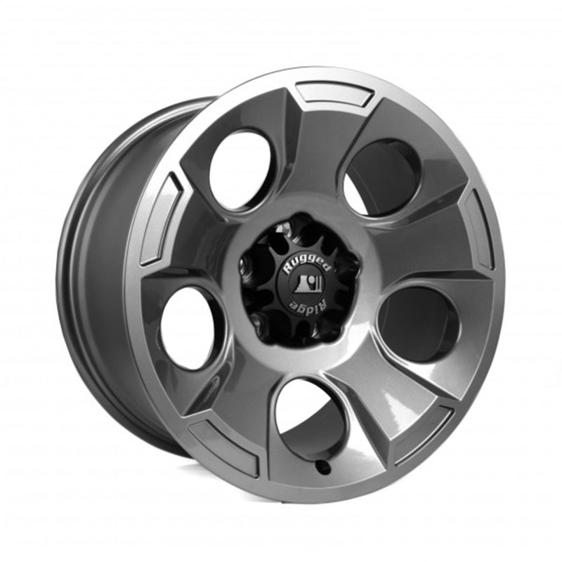 Rugged Ridge Drakon Wheel 17X9 Gun Metal 07-20 Jeep Wrangler JK/JL