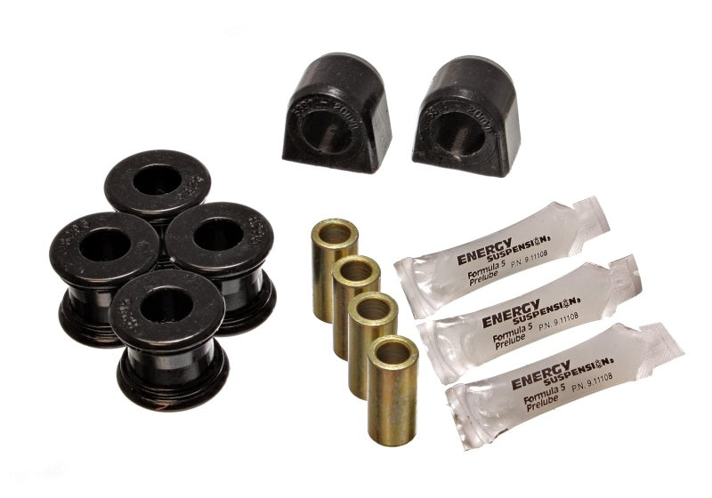 Energy Suspension 02-06 Subaru Impreza/WRX Black 20mm Rear Sway Bar Bushing Set