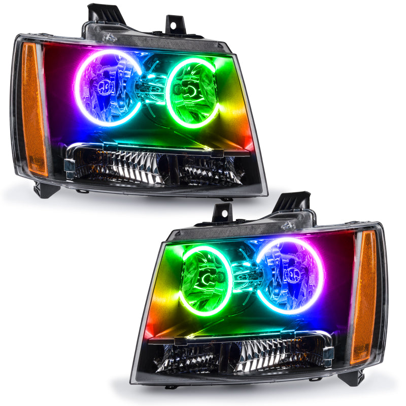 Oracle 07-13 Chevy Avalanche Pre-Assembed SMD Headlights - w/ Simple Controller