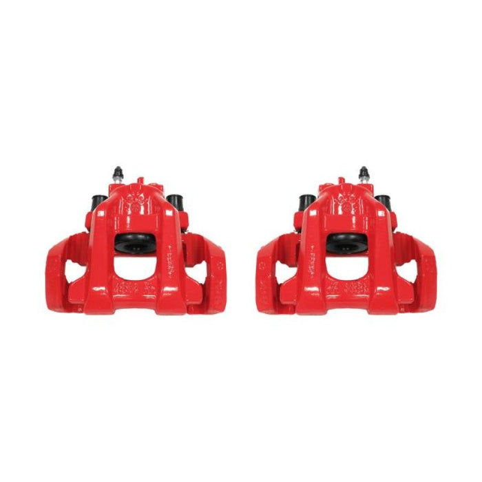 Power Stop 11-17 Dodge Durango Rear Red Calipers w/Brackets - Pair