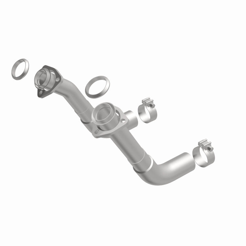 MagnaFlow 66-72 Chevy C10 Pickup V8 2-Piece Front Exhuast Pipe Kit (2in Tubing/Clamps/Inlet Flanges)