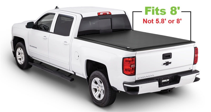 Tonno Pro 15-19 Chevy Silverado 3500 8ft Fleetside Lo-Roll Tonneau Cover