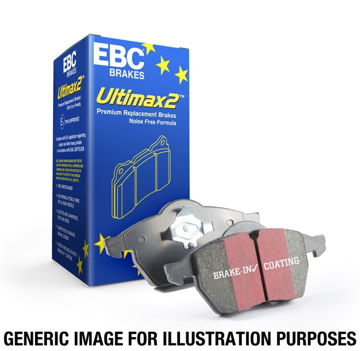 EBC 2017+ Jaguar F-Pace Ultimax2 Front Brake Pads (Use w/ 13.8in Rotors)