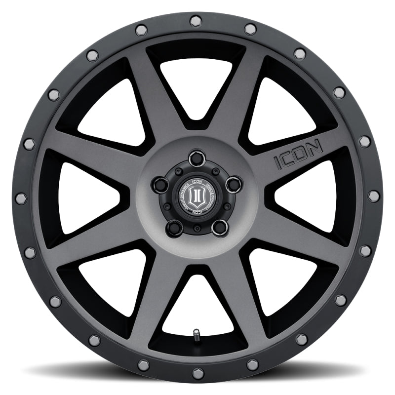 ICON Rebound 20x9 5x150 16mm Offset 5.625in BS Titanium Wheel