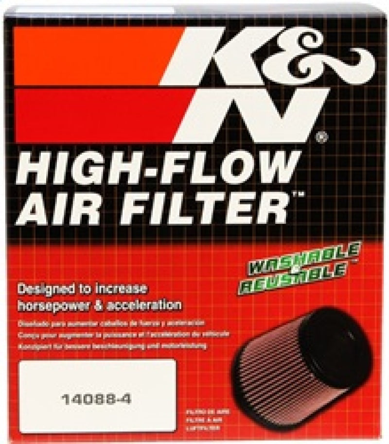 K&N Filter Universal X Stream Clamp-On 2.5in Flange ID / 6in Base OD / 5in Top OD / 5.5in Height