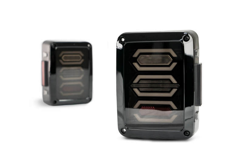 DV8 Offroad 07-18 Jeep Wrangler JK Octagon LED Tail Light