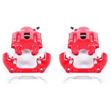Power Stop 94-95 BMW 540i Front Red Calipers w/Brackets - Pair