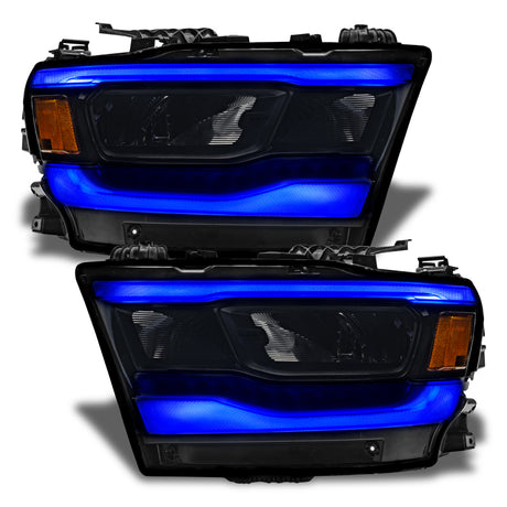 Oracle 19-21 RAM 1500 RGB+W Headlight DRL Kit Reflector LED - w/ BC1 Controller