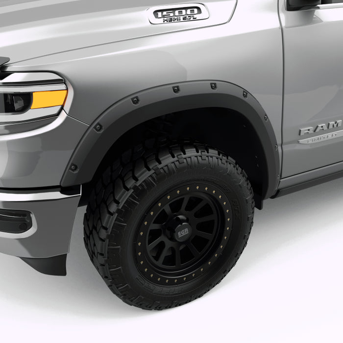 EGR 2019 RAM 1500 Bolt-On Style Fender Flares - Set - Black Matte