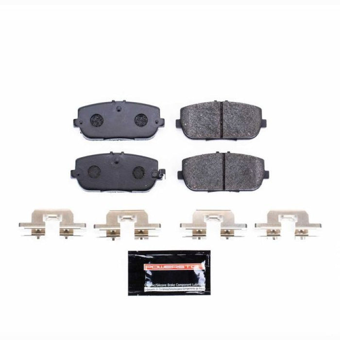 Power Stop 17-19 Fiat 124 Spider Rear Track Day Brake Pads