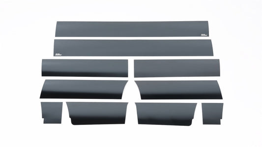 Putco 09-14 Ford F-150 Super Cab 6.5 (w/o Factory Fender Flares) Blk Platinum Rocker Panels - 10pcs