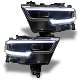 Oracle 19-21 RAM 1500 Projector LED Headlight DRL Kit - ColorSHIFT RGBW+A w/o Cntrl