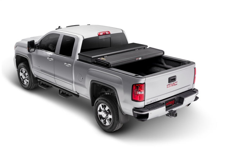 Extang 22-23 Toyota Tundra 6ft 7in Bed (w/ or w/o Rail System) Solid Fold 2.0 Toolbox