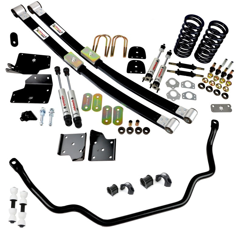 Ridetech 67-70 Ford Mustang Big Block StreetGRIP Suspension System w/ Bushing Kit