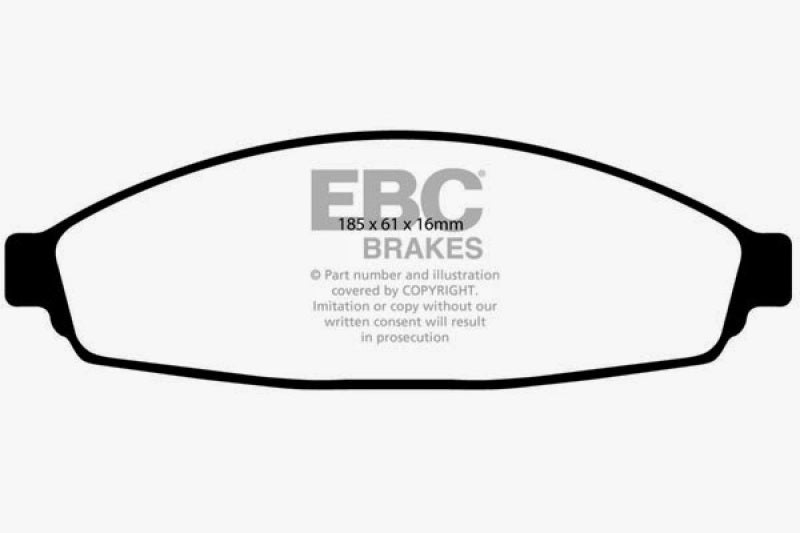 EBC 03+ Ford Crown Victoria 4.6 Ultimax2 Front Brake Pads