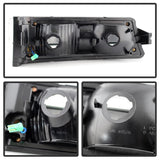 xTune Chevy Silverado 03-06 / Avalanche 02-06 LED Bumper Lights Chrome CBL-JH-CS03-LED-C