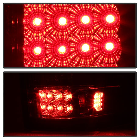 xTune Ford F150 Styleside 04-08 (Not Fit Heritage & SVT) LED Tail Lights Smoke ALT-ON-FF15004-LED-SM