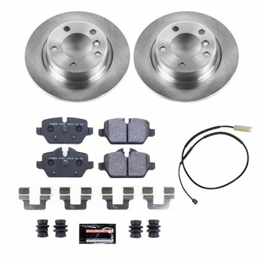 Power Stop 11-16 Mini Cooper Countryman Rear Track Day SPEC Brake Kit