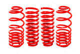 BMR 02-09 Trailblazer Lower Springs Set of 4 2in-3in Drop Red BMR Suspension