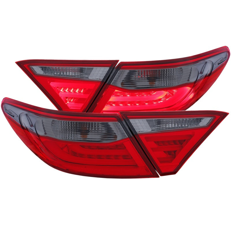 ANZO 2015-2016 Toyota Camry LED Taillights Smoke