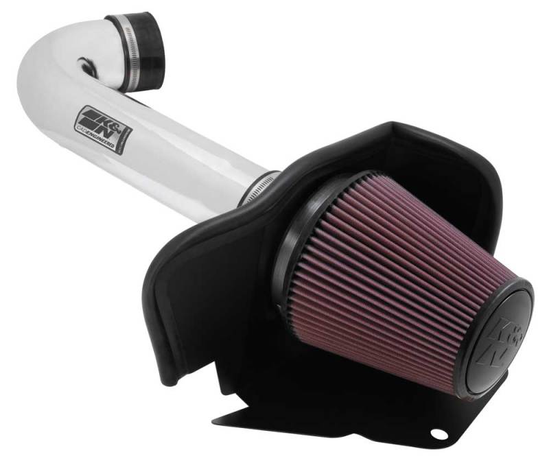 K&N 11 Jeep Grand Cherokee 5.7L V8 / 11 Dodge Durango 5.7L V8 High Flow Performance Intake Kit