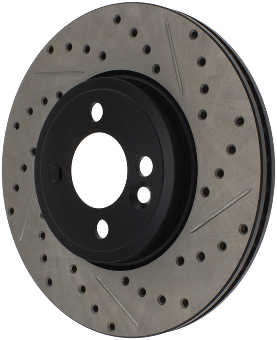 StopTech Slotted & Drilled Sport Brake Rotor 07-13 Mini Cooper