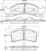 StopTech Street Brake Pads - Front