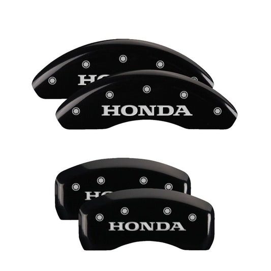 MGP 4 Caliper Covers Engraved Front Pontiac Rear Arrow Blk Finish Silver Char 2006 Pontiac Solstice