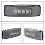 xTune Dodge Ram 94-02 Dually 2 Red LED+2 Amber LED Fender Lights 4pcs Clear ACC-LED-DR94-FE-C
