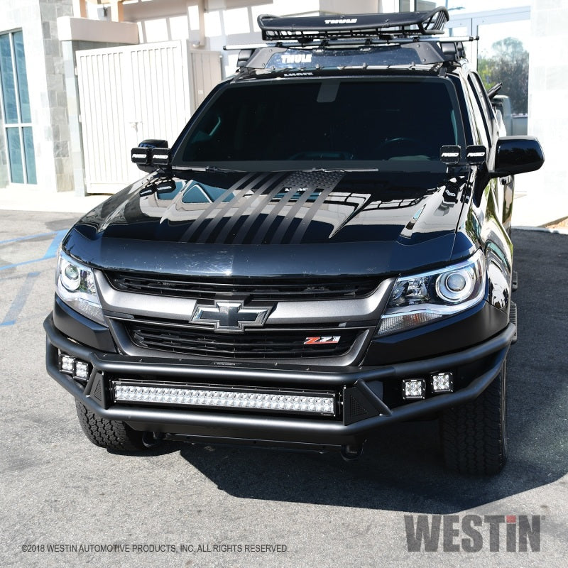 Westin 15-20 Chevrolet Colorado Outlaw Front Bumper - Tex. Blk