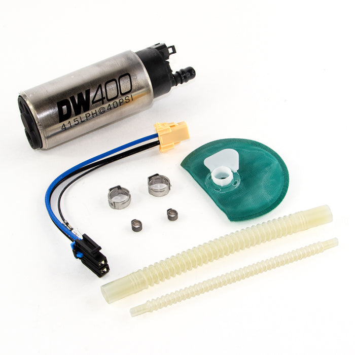 DeatschWerks 415LPH DW400 In-Tank Fuel Pump w/ 9-1046 Install Kit 11-14 Ford Mustang V6/GT