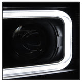 xTune Chevy Silverado 1500/2500/3500 07-13 Projector Headlights Black PRO-JH-CS07-LED-BK