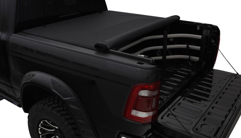 Lund 02-17 Dodge Ram 1500 (5.5ft. Bed) Genesis Elite Roll Up Tonneau Cover - Black