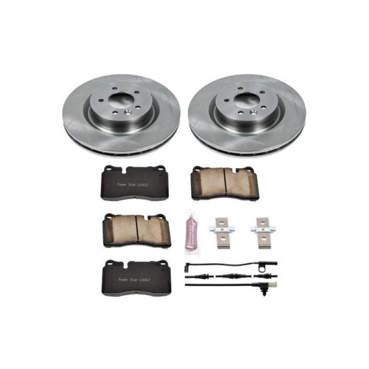 Power Stop 06-09 Land Rover Range Rover Sport Front Autospecialty Brake Kit