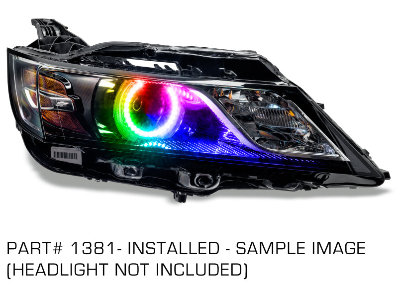 Oracle Chevy Impala 14-17 Projector Halo Kit - ColorSHIFT w/ Simple Controller SEE WARRANTY