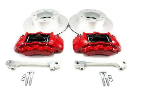 Alcon 2017+ Ford F250-F350 363x38mm Rotors 6 Piston Brake Kit - Front