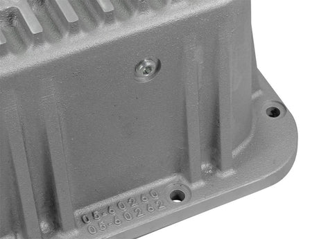 aFe Transmission Pan Cover (Raw); GM Diesel Trucks 01-14 V8-6.6L (td)