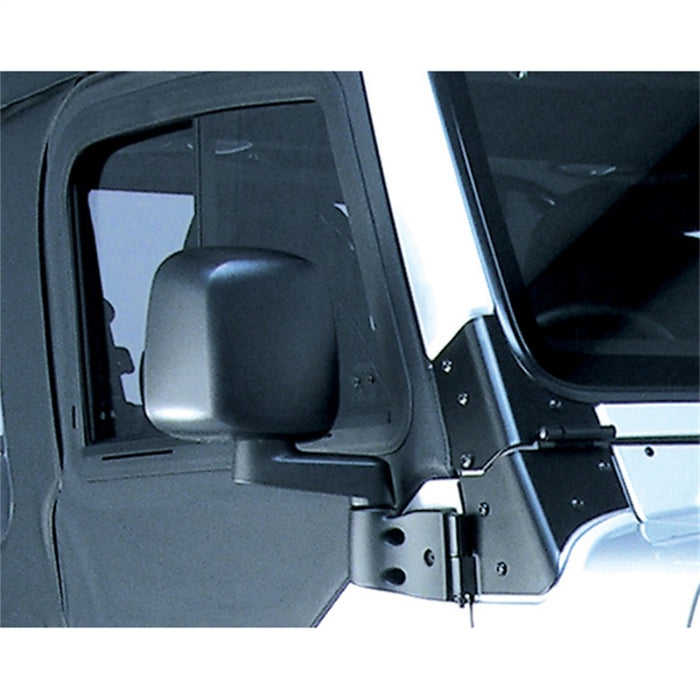 Omix Door Mirror Black Right- 87-06 Wrangler